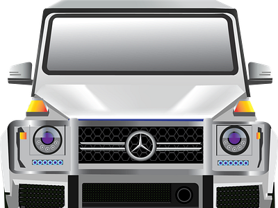 G Wagon design icon illustration