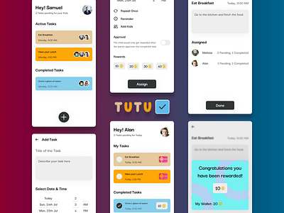 Tutudu - To-do, Habits & Reminder app design mobile product page product page design product page ui task reminder app to do ui user experience user interface ux