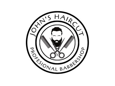 Barbershop Logo animation barbershop barbershop logo branding design food graphic design illustration logo logo design motion graphics ui uiux ux vector