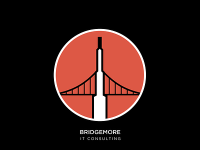Bridgemore IT Consulting branding bridge consulting it logo support