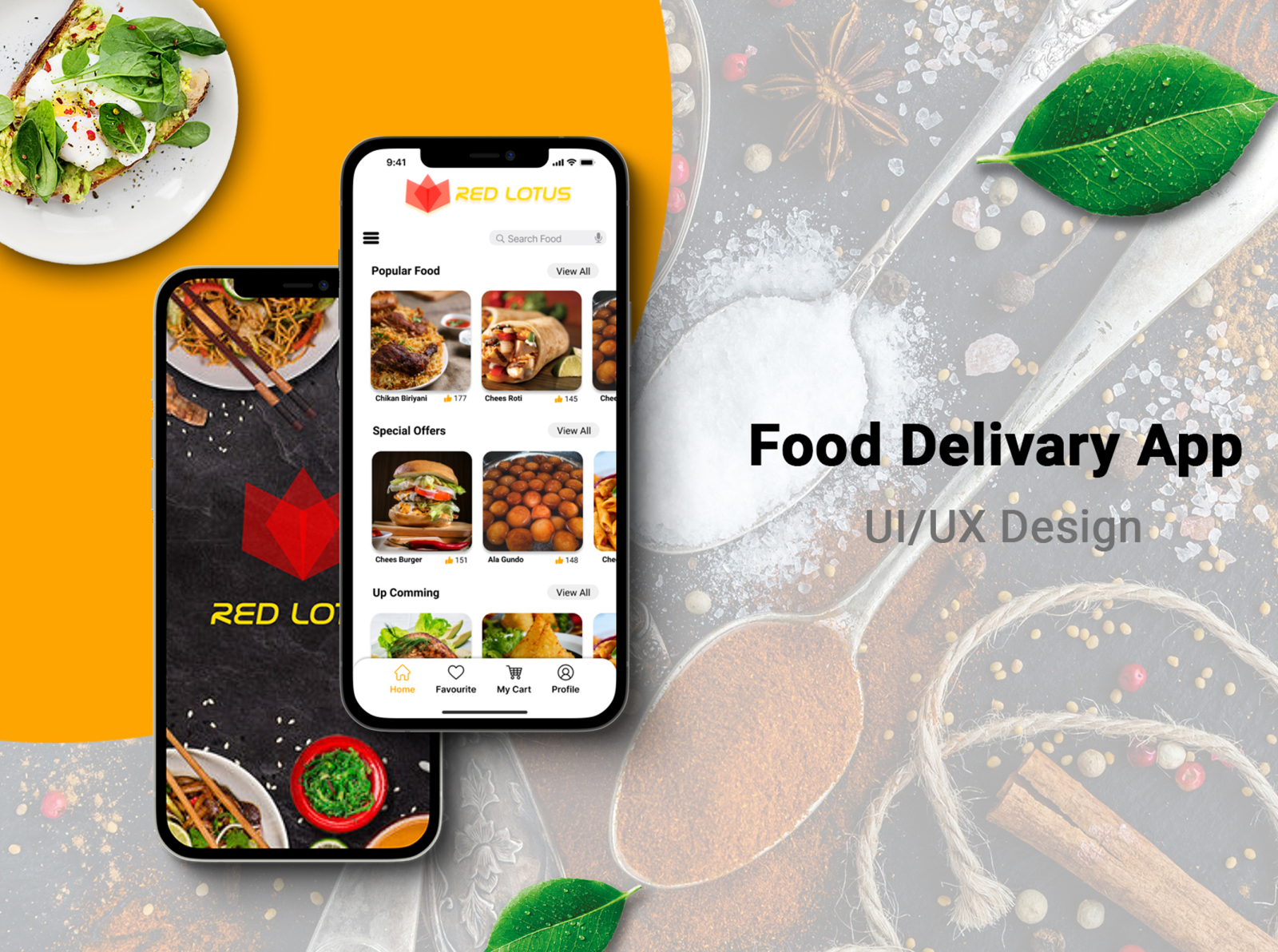 UI/UX Design Of Food Delivery App By Prabath Buddika On Dribbble