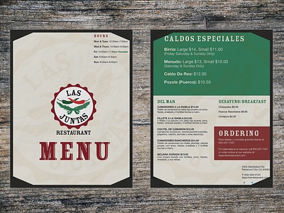 Restaurant menu and logo design branding design graphic design logo vector