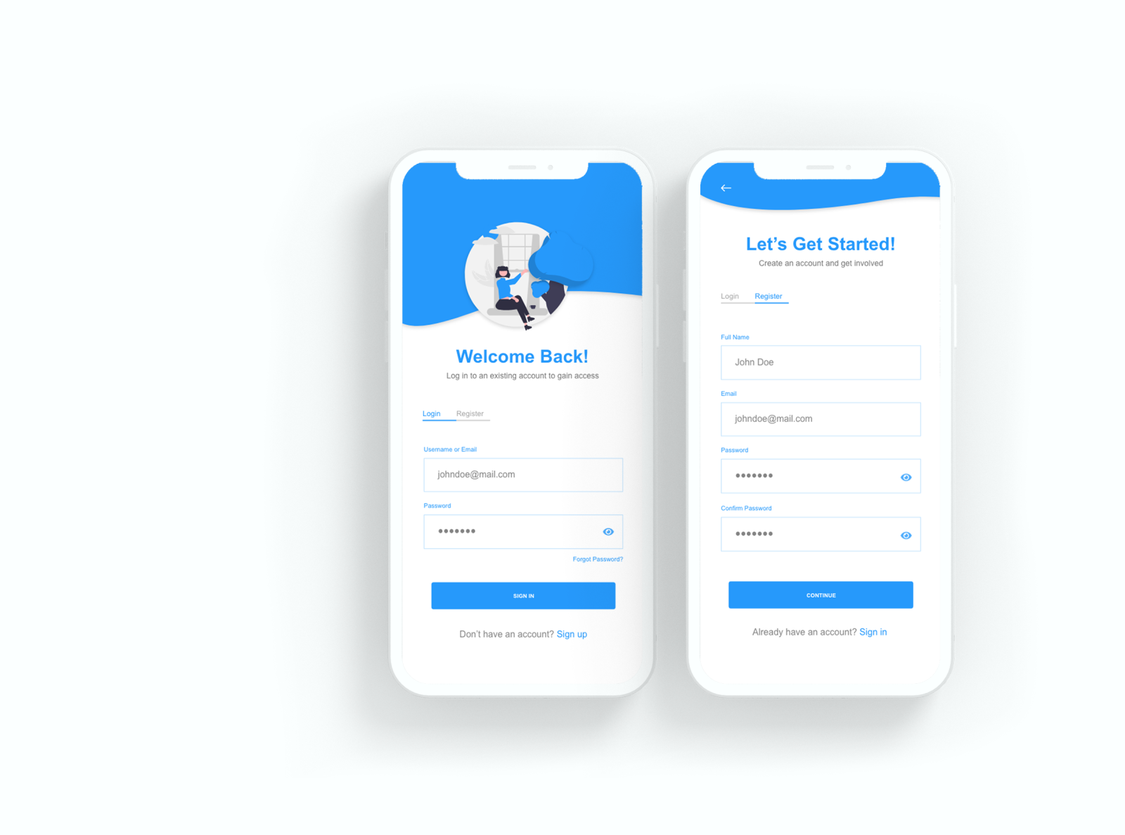 Login Sequence Concept by Sam Weavers on Dribbble