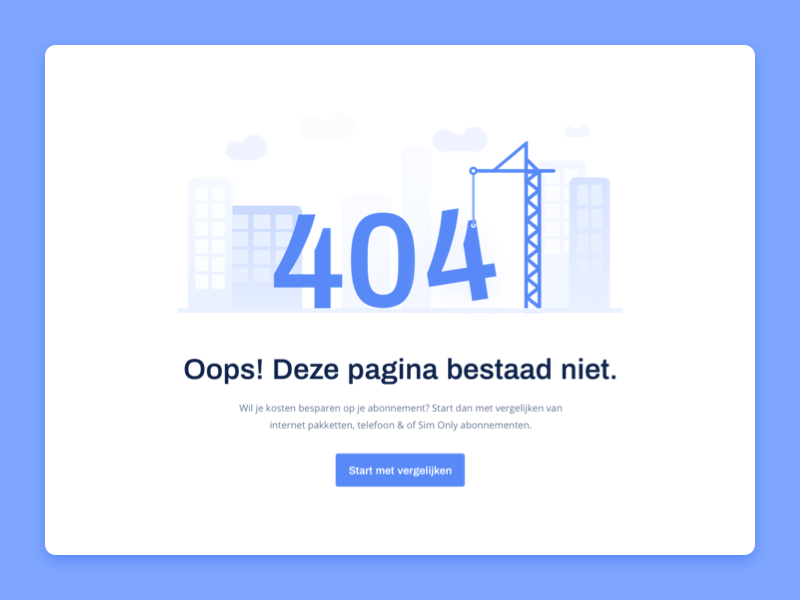 provider-vergelijker.nl Error pages (404, 403, 500) 403 404 404 error 505 affiliate marketing animation blue clean design error pages pages provider web website