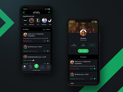 Picpay Dark Mode By Hideki Katsumoto For Picpay On Dribbble