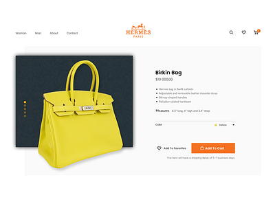 Daily UI 012 Single item ecommerce product page single item