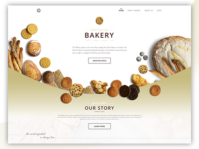 Bakery Landing Page