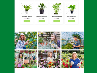 agriculture landing page