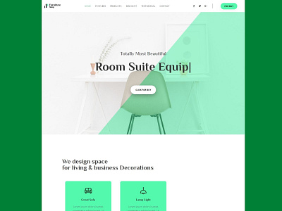 landing page