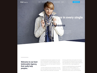 landing page