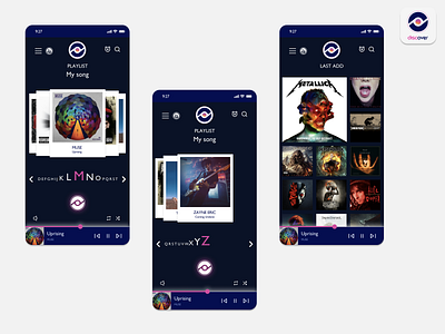Music discovery app - Discover