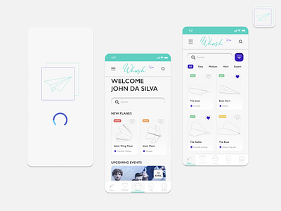 Whoosh - Professional paper plane App - Version 2021 airplane creativity figma figmaappdesign figmadesign graphicdesigner mobileapp mobileapplication origami origamitutorial papercraft papercut paperplane paperplanes ui ui design uidesign userexperiencedesign ux