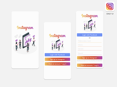 Daily UI - Instagram