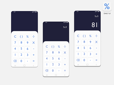 Daily UI - Calculator