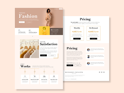 Creative Website Design | Fashion Website Design