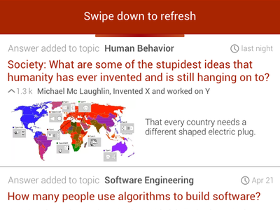 Quora - Refresh
