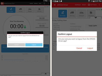 Porting Holo to Material design (Dialog) android android m app black dialog material material design red ui ux xamarin