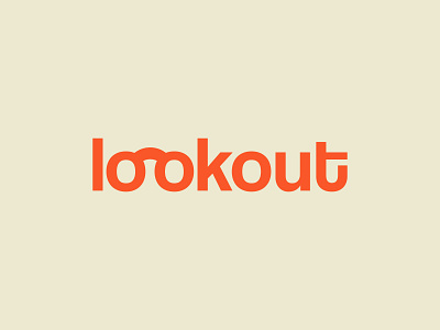 lookout - wordmark logo design