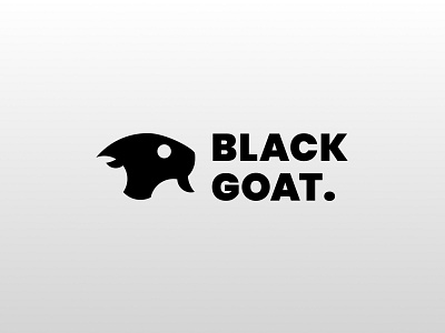 BLACK GOAT. - Logo design animal brand branding design goat identity logo logodesign