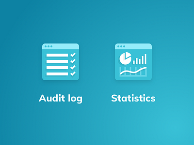 Audit and Statistics Icons