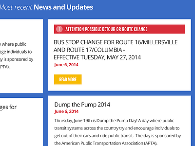 Red Rose Transit Authority News and Alerts