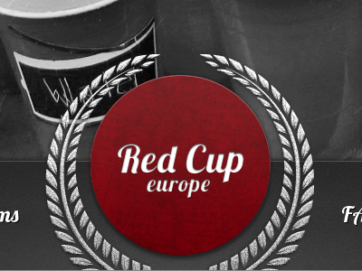 Red Cup Europe branding logo web design website