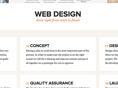 Just Build agency flat studio ui web design website