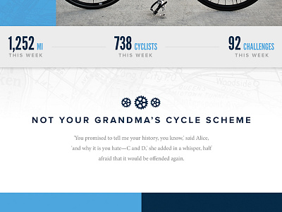 Scout Cycles 2 cycles cycling design ui user interface web design