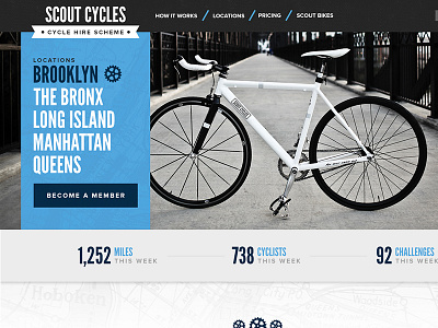 Scout Cycles 1 cycles cycling design ui user interface web design