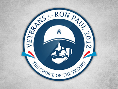 Veterans for Ron Paul final liberty logo politics ron paul