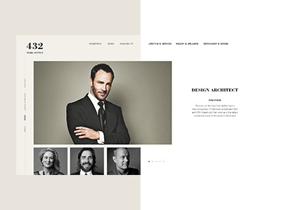 432 Park Avenue architecture clean digital flat intelligent minimal trends ui ux