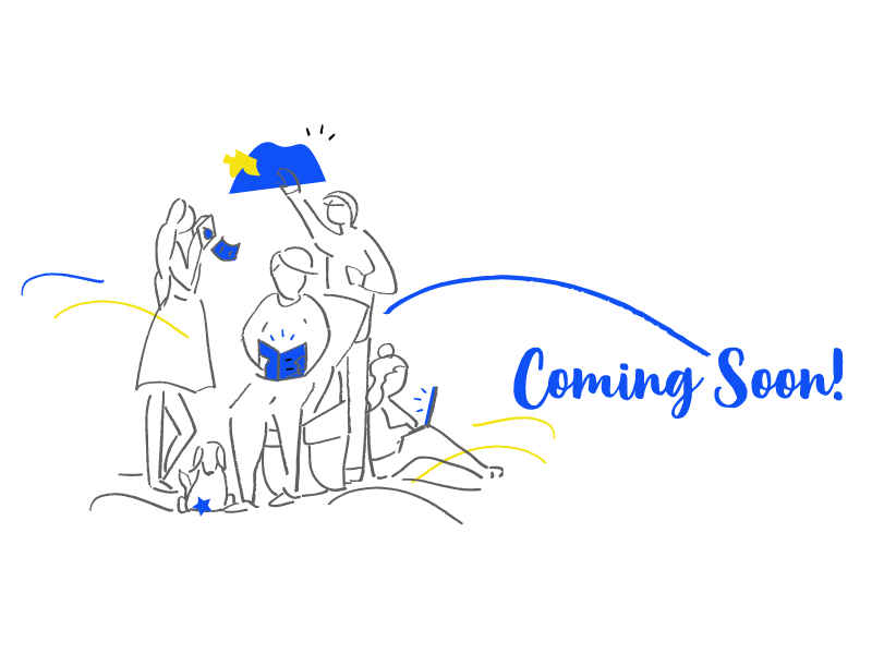 Coming Soon Page Illustration colours uxui design product illustrations