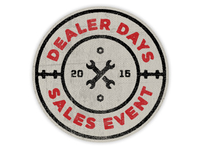 Dealerdays 2015 badge mahindra sale tangelo tractors wrench