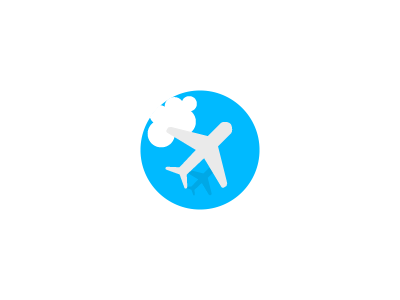 Airplane icon airplane airplane gif flat icon flying gif icon round icon