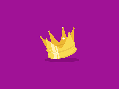 Crown crown icon illustration royal sparkle