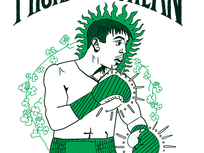 Michael Conlan illustration boxer boxing handdrawn illustration sports illustration