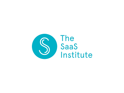The SaaS Institute Logo apercu branding colours institute logo monogram saas