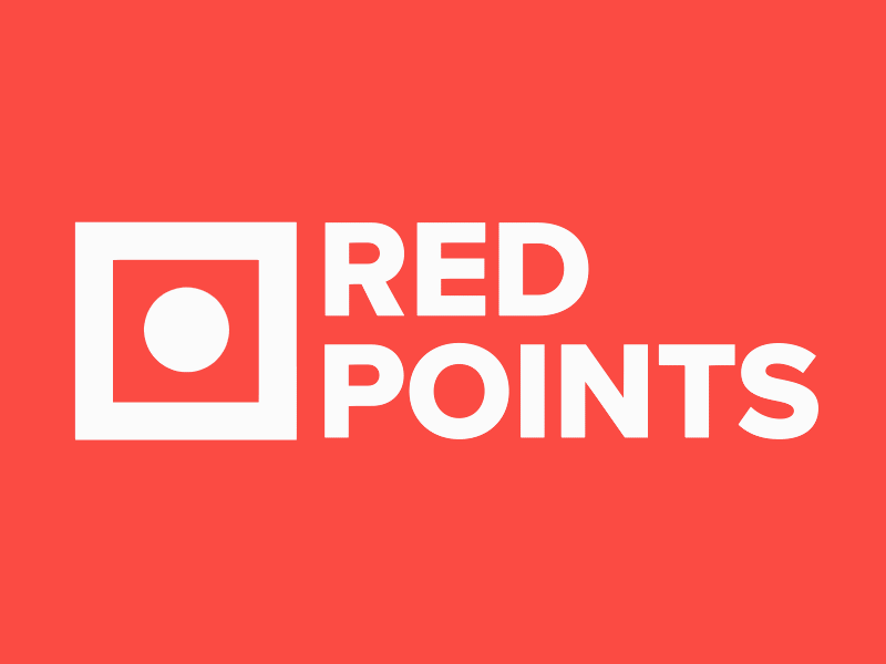 Red Points animation branding colours logo logo animation proxima nova red points vector