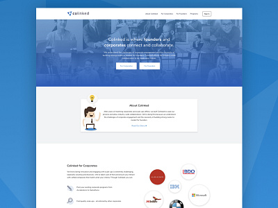 Colinked Marketing Website