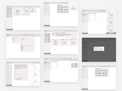 Eamli Wireframe Process Examples concept design grey interface lo fi product ui ux ux design web wireframe wireframes