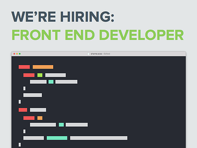 Front End Developer