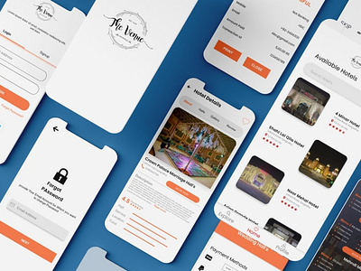 Hotel Booking App Design