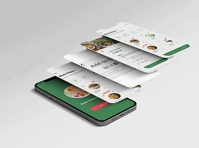 Food Ordering App Design branding graphic design ui