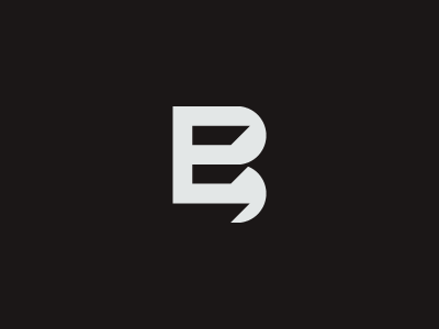 B E linked letters