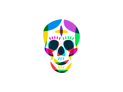 Mexican Skull mexican overlay skull