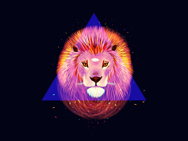 Fantasy Lion by Ilya Shapko on Dribbble