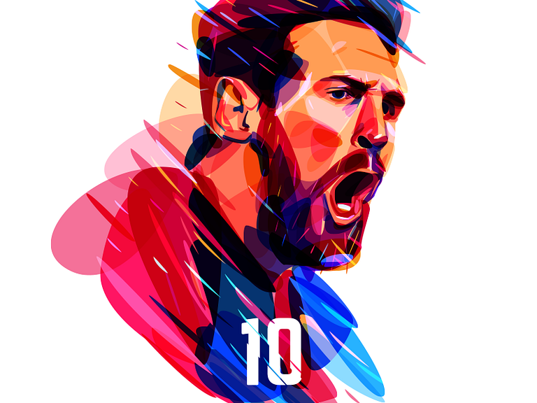 Leo Messi By Ilya Shapko On Dribbble