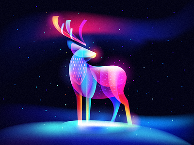 New Fantasy Light Reindeer