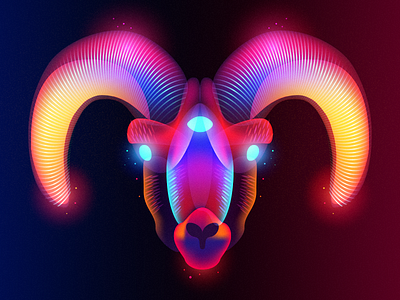 Fantasy Ram animal behance fantasy light ram set