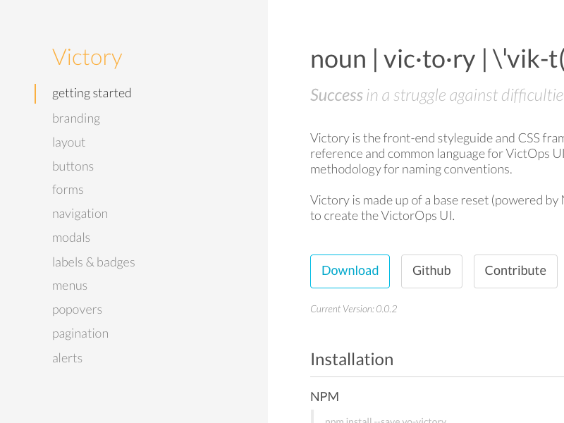 Victory